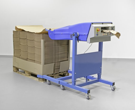 Palette de papier pour système de calage PadPak LC2+